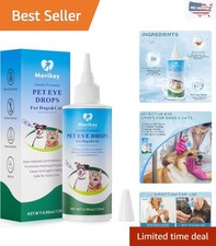 Easy-to-Use Dog Eye Drops 120ml for Allergy Relief  Eye Health Maintenance