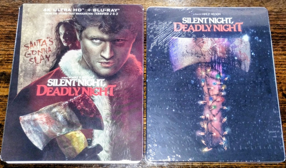 Silent Night, Deadly Night 4K UHD + Blu Ray + Slipcase Steelbook