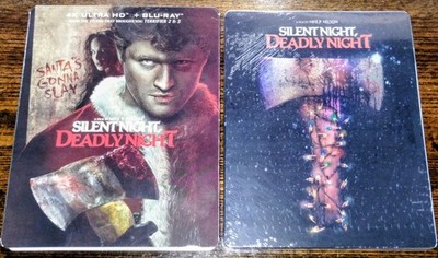 Silent Night, Deadly Night 4K UHD + Blu Ray + Slipcase Steelbook