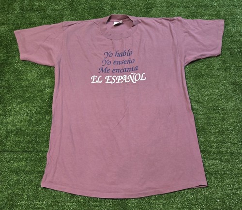 Vintage Single Stitch El Espanol Tshirt XL