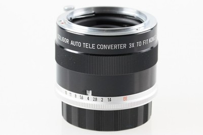 Soligor Auto Tele Converter 3x 3 x -- Konica FTA K-EE K EE