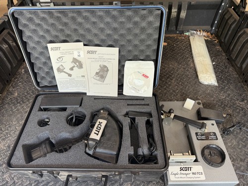 Scott Eagle Imager 160 TCS W/truck Mount Charger / case READ!