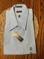 Arrow Wrinkle Free Dress Shirt Half Sleeve Size XXL 18 18 1/2 NWT