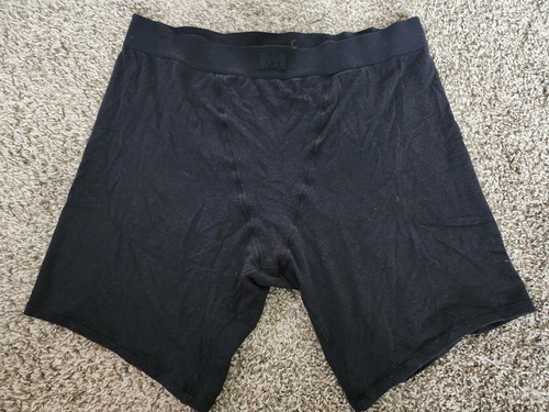 Skims Boxershorts schwarz Boyfriend Damen XL
