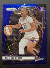 2024 Panini Prizm WNBA - Charisma Osborne #65 Blue Velocity Prizm (RC) Mercury