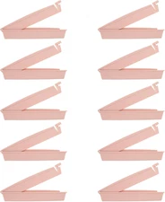 Healifty 10Pcs Ostomy Bag Clip Drainable Pouch Clamp Tail Closure Surefit Leak- 