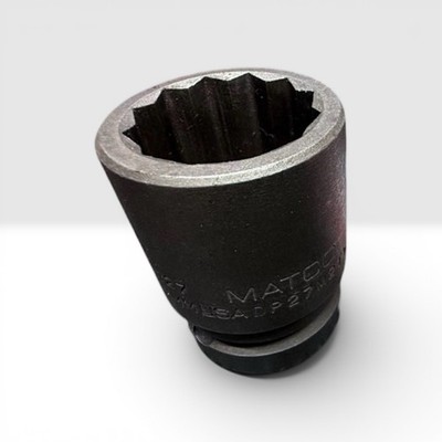 Matco Tools DP27M2TW 27mm 12-Point Deep Impact Socket 3/4  Drive USA