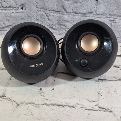 Creative Pebble Modern 2.0 USB Desktop Speakers - Black, Model# MF1680 