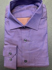 Men's Dress Shirt, Formal Shirt with Long Sleeves, US16.5in Neck, Louis Philippe