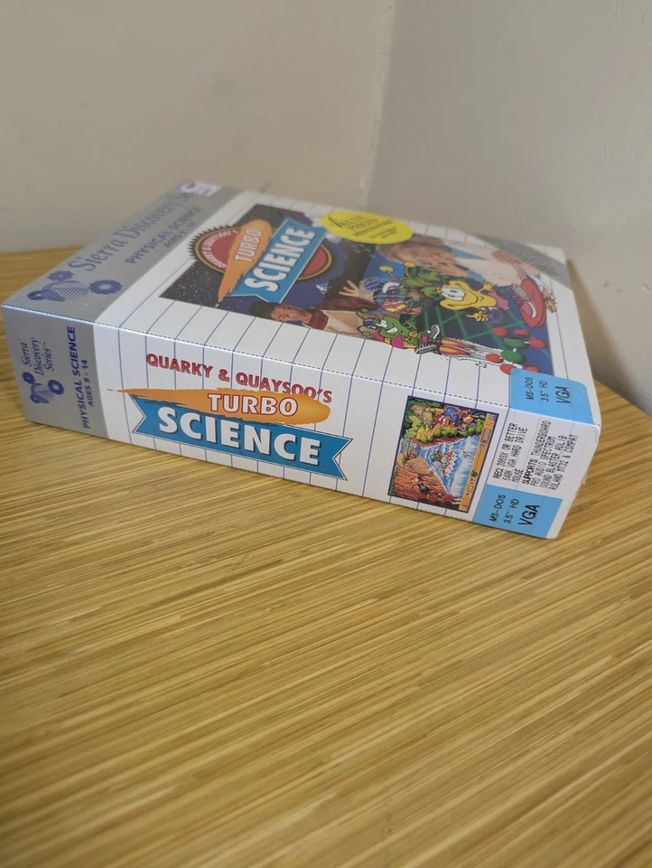KSE SEALED Sierra Discovery Series Quarky & Quaysoo’s Turbo Science PC Big Box - Image 3 of 4