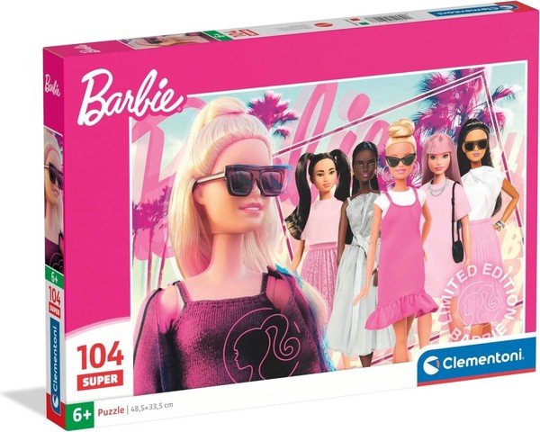 Gadget - Clementoni: Puzzle 104 Pz Super - Barbie -D- Clementoni-image