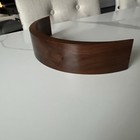 Curved Wooden Floating Bottle Wine Bottle Holder — photo 5