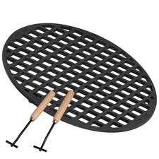 Gusseisen Grillrost Ø 54 cm für Ø 57 cm Kugelgrill preseasoned BBQ-Toro