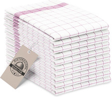 10 Strofinacci - Canovacci in Cotone 50X70 Cm - Burrazzi Da Cucina Assorbenti E 