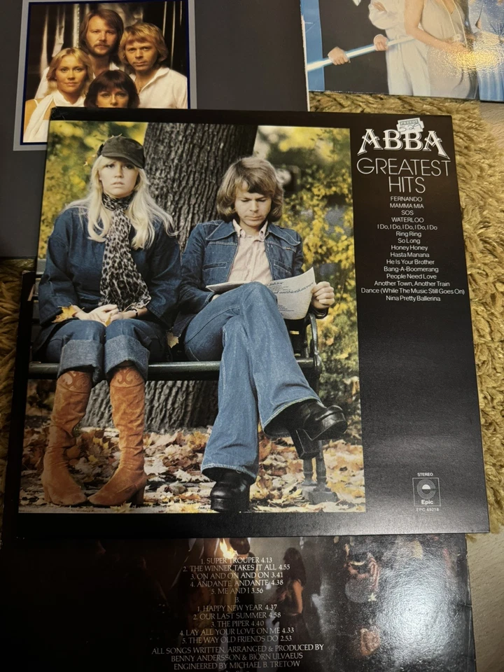 ABBA Vinyl job lot 7 x albums 12” record 33rpm music records vinyl album pop  - Image 3 of 4