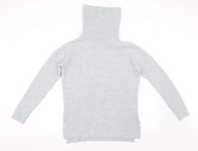 Mudo Collection Strickpullover Pullover Damen grau Größe S
