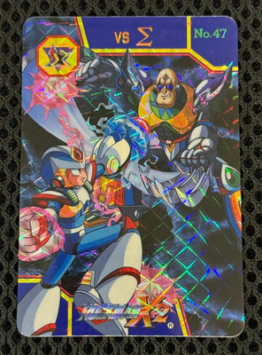 Rockman X2 Carddass No.47 Rockman VS Σ BANDAI CAPCOM Japan 1994