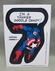 New Listing1975 CAPTAIN AMERICA # 1 Vintage Topps Marvel Comic Book Super Heroes card hero