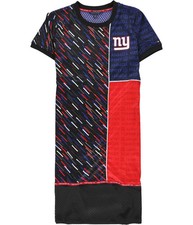 Tommy Hilfiger Womens New York Giants Shirt Dress, Multicoloured, Small