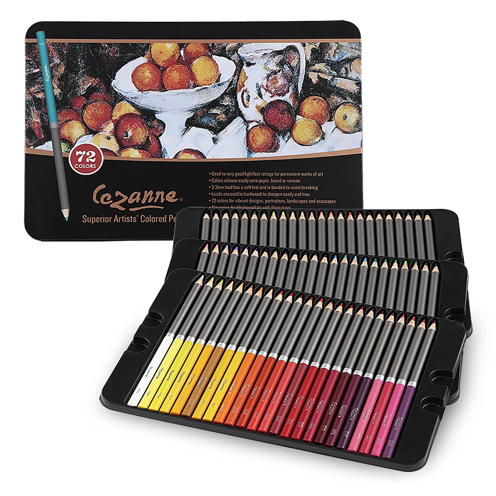 S Multicolor Set Of 72 - Highly-pigmented Drawi...