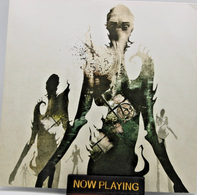 The Agonist   Five GOLD VINYL LPS, ONE SIDE IS ETCHED ONLY 400 COPIES MADE