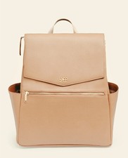 Freshly Picked Diaper Bag Backpack Soft Vegan Leather Gold Hardware. New Unused
