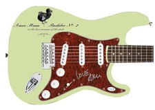 Aimee Mann Autographed 1/1 Bachelor No. 2 Custom Graphics Guitar ACOA