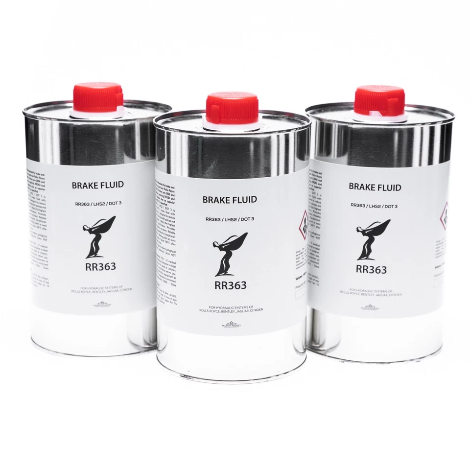 RR363 / LHS2 / DOT3 Brake Fluid - Rolls-Royce, Bentley, Citroen, Jaguar - Image 2 of 3