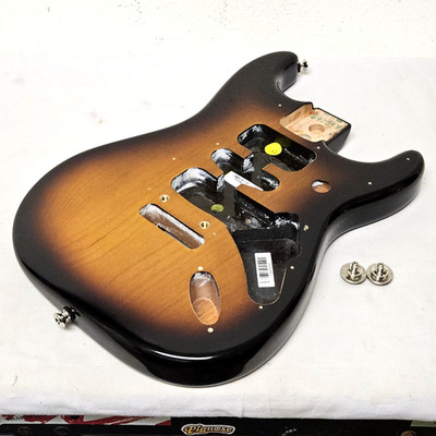 2008 Fender American Deluxe Stratocaster Alder Body Sunburst - USA Strat Guitar