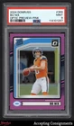 2024 Donruss Optic Preview Pink #209 Bo Nix RC RATED ROOKIE PSA 9 MINT Broncos