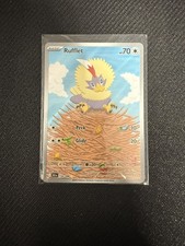 2025 Pokemon Black Bolt Rufflet Illustration Rare #154/086 on eBay