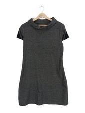 SKUNK FUNK Robe à manches courtes Dames Robe T EU 42 gris clair élégant