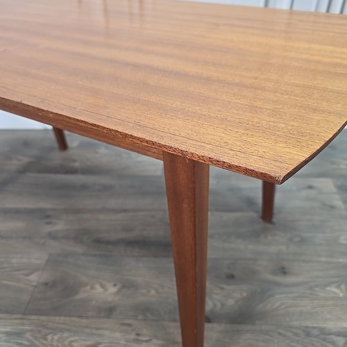 Vintage Wood Danish Inspired Coffee Table - Atomic Sputnik Mid-Century Teak - Picture 16 of 24