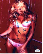 Samantha Cola Signed Autographed 8x10 Photo Hot Sexy ACOA