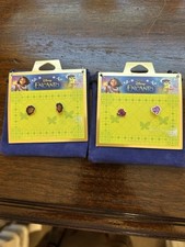 2 Pair Disney  s Encanto Sterling Silver Earrings NWT