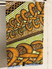 Ankara Wax Print African High Quality, 6 Yards, 100 Cotton Super Wax