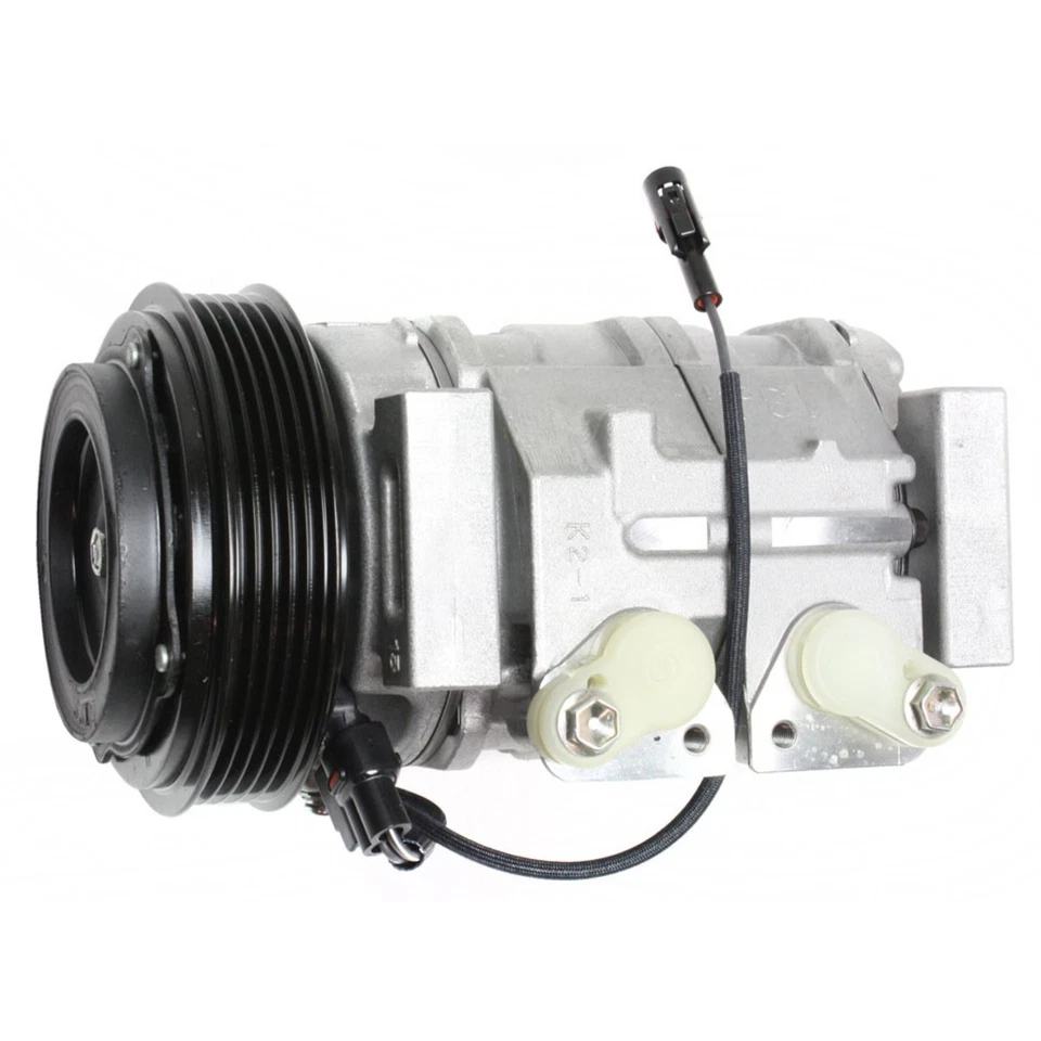 Compresor de aire acondicionado Denso 471-1390 con embrague para Suzuki Aerio 2002-2007 Foto 4 de 4