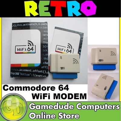 Commodore 64 WiFi Modem MODEL : WiFi64 updated 2022 New Build & Software- [F03]
