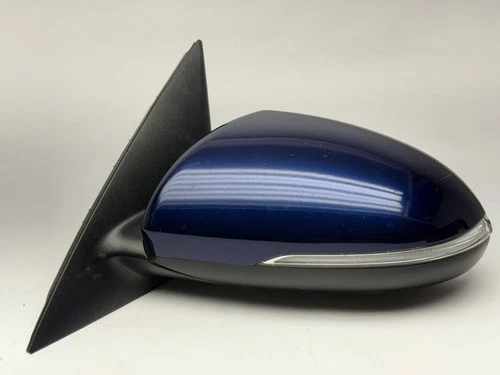 2016-19 Kia Optima Driver Left Mirror power turn signal Blind Spot Horizon Blue