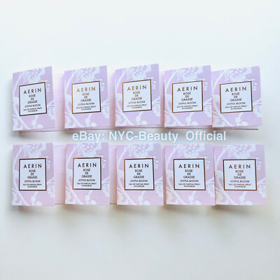 10 x Aerin Rose De Grasse Joyful Bloom Eau De Parfum Spray Sample 1.5ml Each