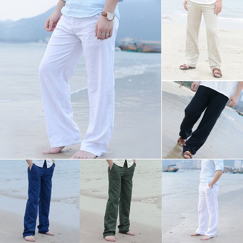 Linen Yoga Pants For Men