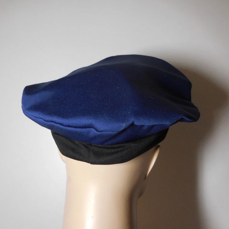 N24.252 casquette mode déguisement adulte mixte bleu noir femme homme chapeau - Photo 3/4