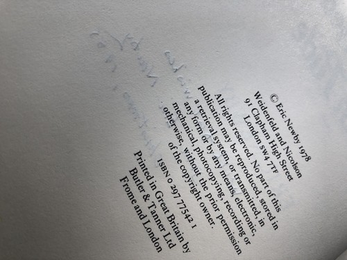 The Big Red Train Ride, Newby, Eric, , 1978 signed / Annotated 1st edition 1985. - Bild 4 von 9