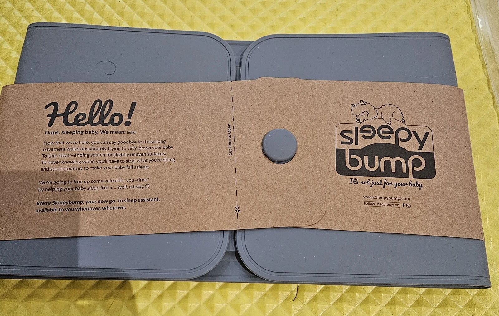 Sleepy Bump Baby Stroller Rocker Mat Newborn Infant Sleep no Time Nap Helper