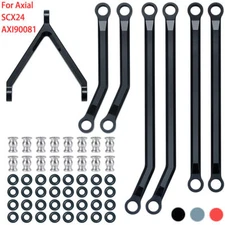 Steering Link Rod Linkage Pull Rod Ball Head Connector For Axial SCX24 AXI90081