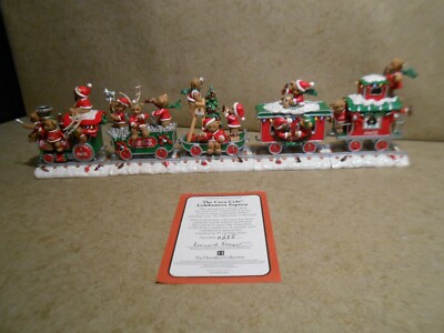 The Hamilton Collection The Coca-Cola Celebration Express Figurines Lot of 5
