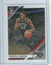2019/20 PANINI OPTIC PASCAL SIAKAM NO 19 TORONTO RAPTORS