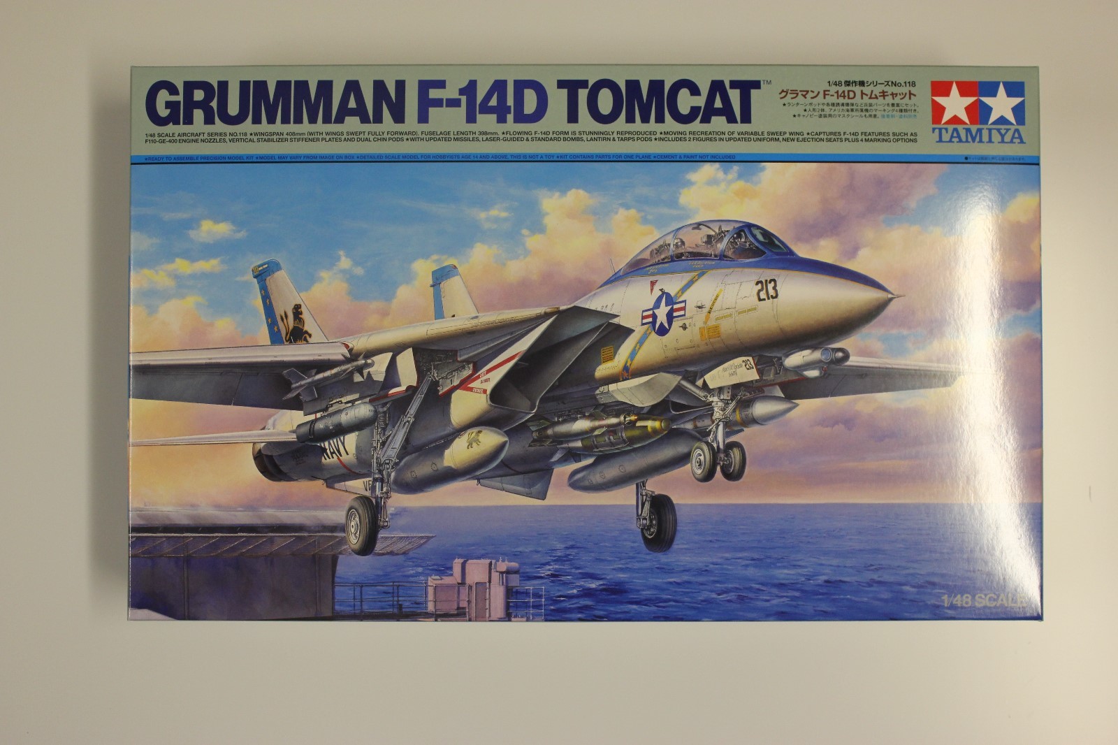 Tamiya 61118 1/48 Grumman F-14D Tomcat Airplane Model Kit - Image 8