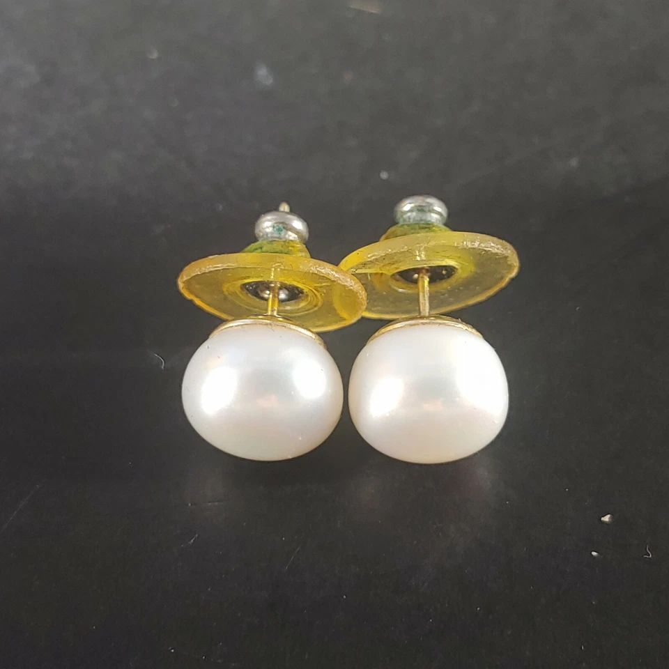 Pendientes Honora Agua Dulce Perla Blanca en Caja unit8ja Foto 3 de 4