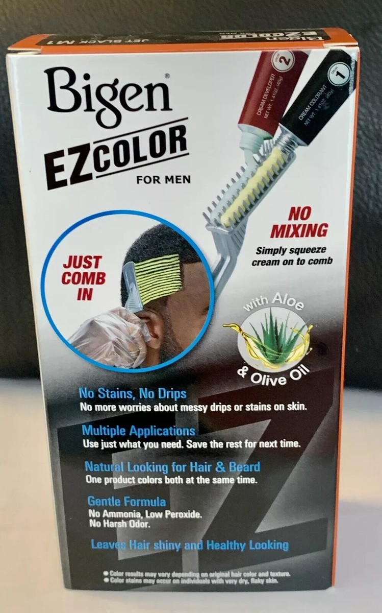 ブラックナチュラルMEGA MOIST HAIR REPAIR 2本セット Bigen EZ Color Hair Dye For Men REAL BLACK M2 ~ New 787461643563| eBay